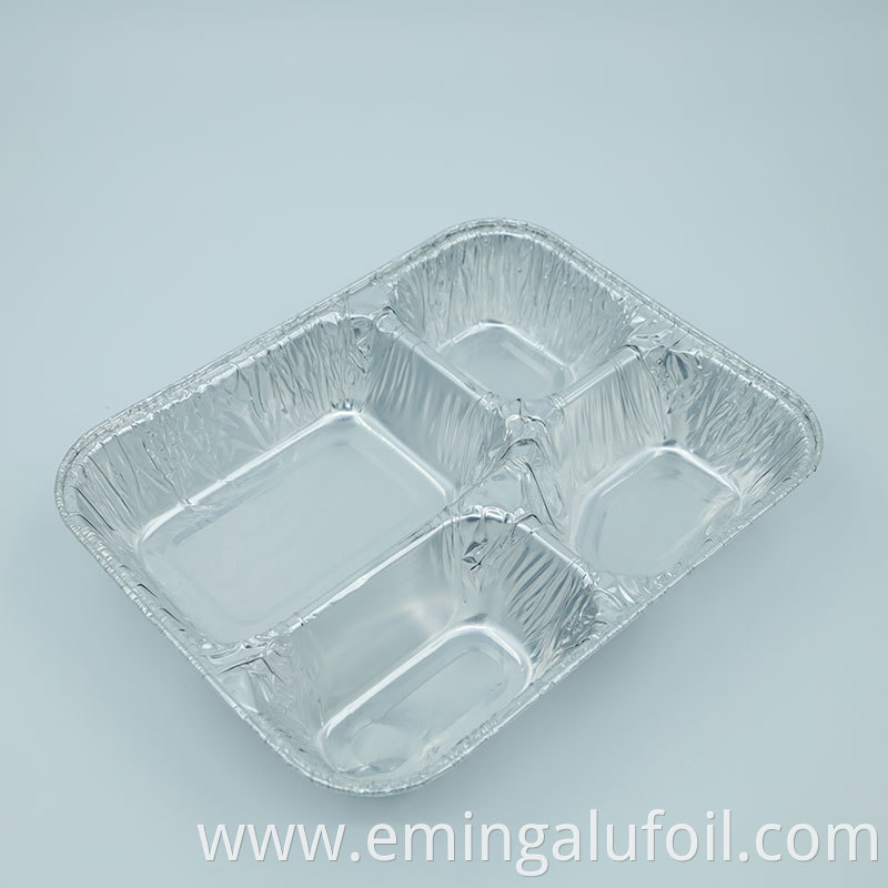 4 Cavity Aluminum Foil Pan